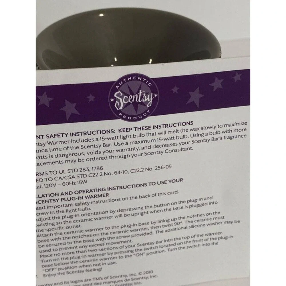 Scentsy Mossy Oak Break Up Plug In Wax Warmer Portable New Box Camo